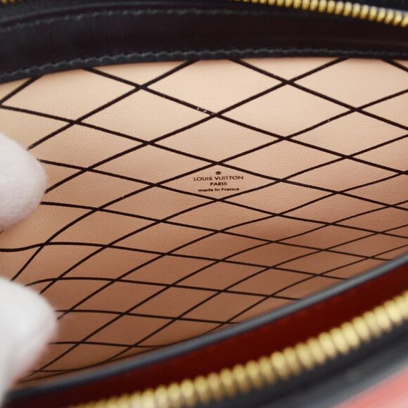 Louis Vuitton Red Epi Trunk Clutch Shoulder Bag - Picture 7 of 9